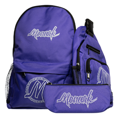 Mix n Match Monark Backpack w/ Shoulder Bag & Pouch