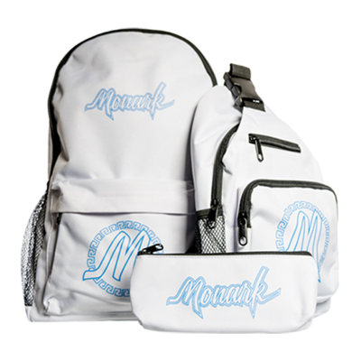 Mix n Match Monark Backpack w/ Shoulder Bag & Pouch