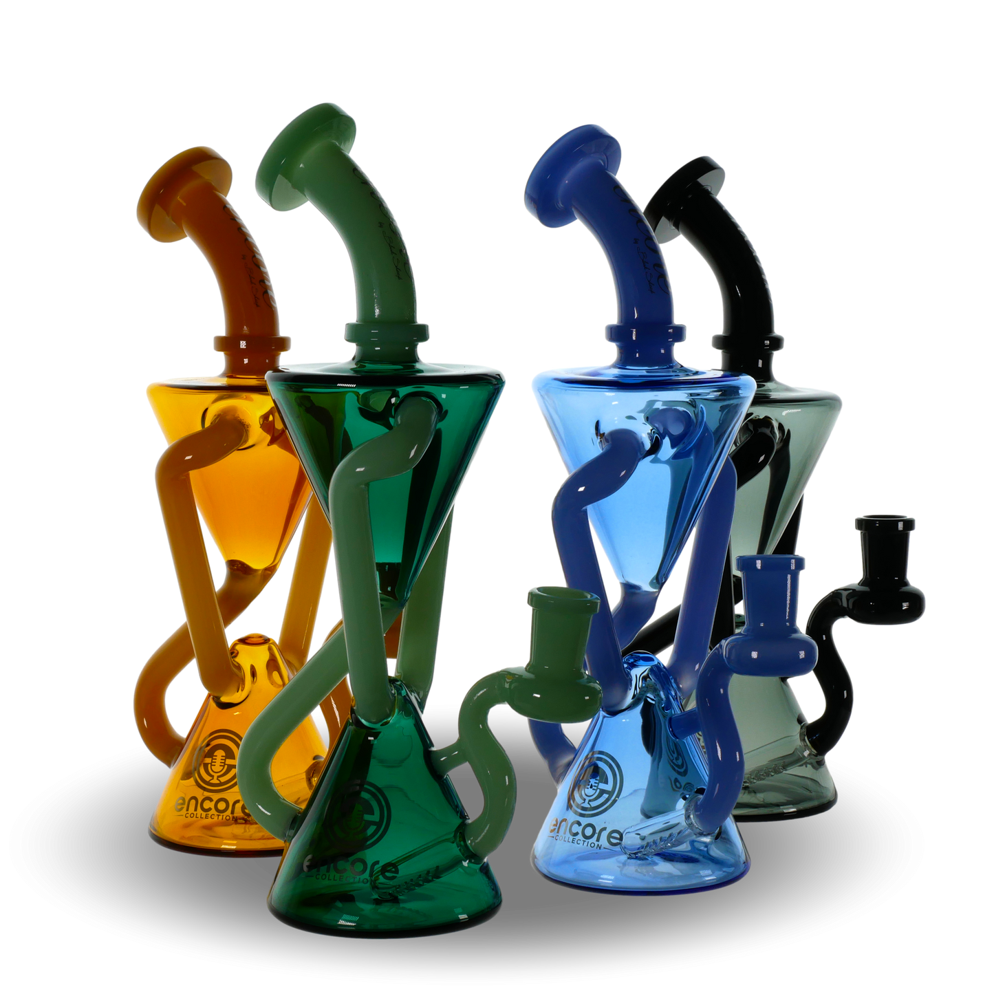 10" Hourglass Haze Recycler