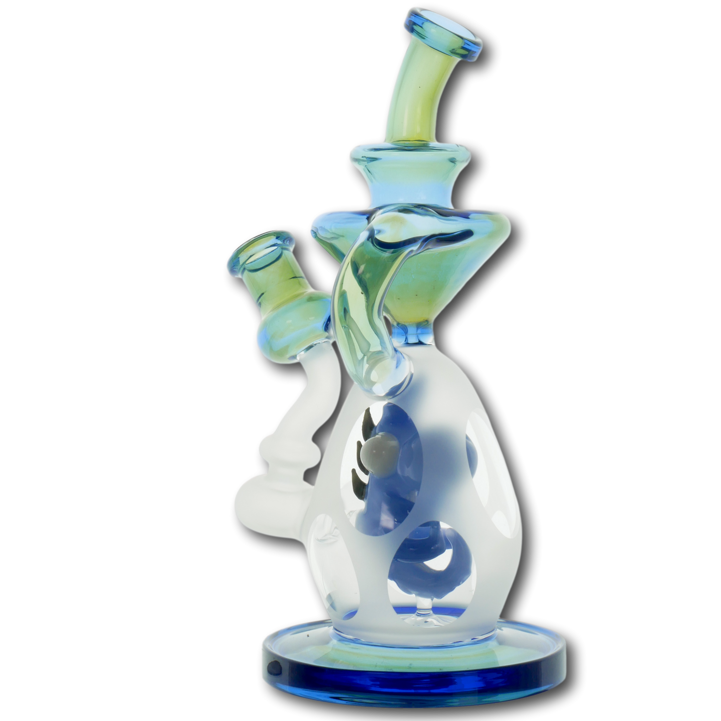 9" Color Fume Little Dinosaur in an Egg Recycler