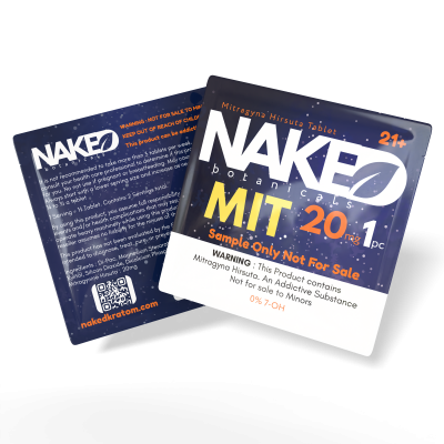 FREE SAMPLE 3-PACK Naked DHM 20mg 1 Count