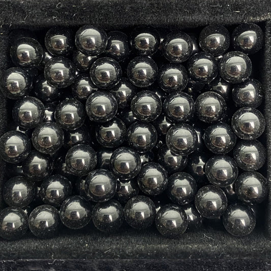 Silicon Carbine 6mm Black Bead