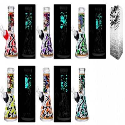 8" 50x7mm Wacked Out Cartoon