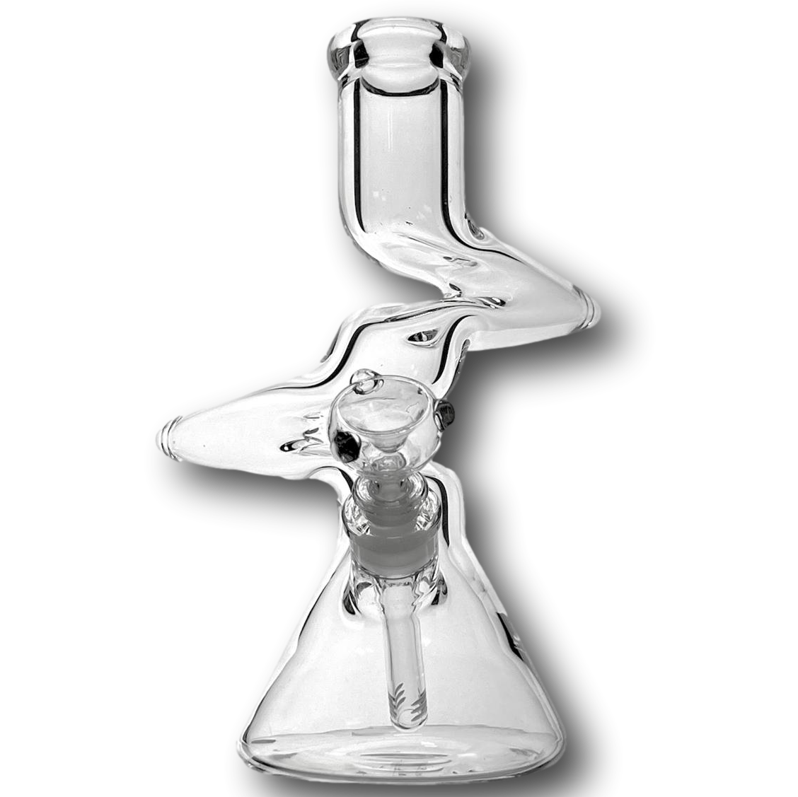 12" Zig Zag Beaker