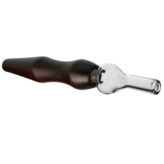 Bamboo Straw W/ Glass Tip