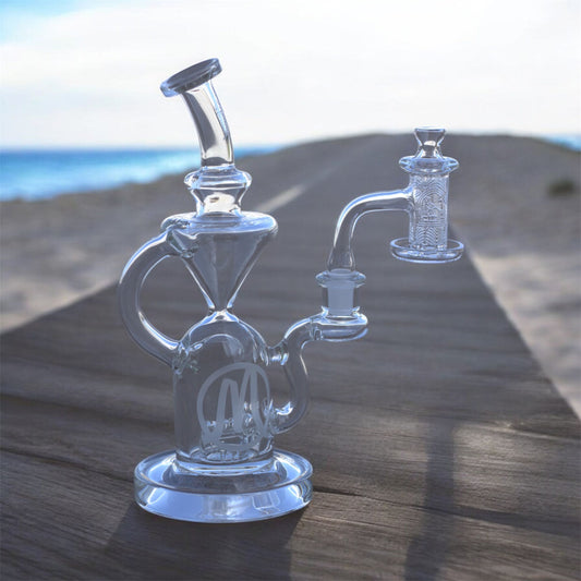 9" Monark Double Chamber Recycler Combo