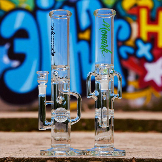 3 PACK 15" 50mm Ball Perc Recycler