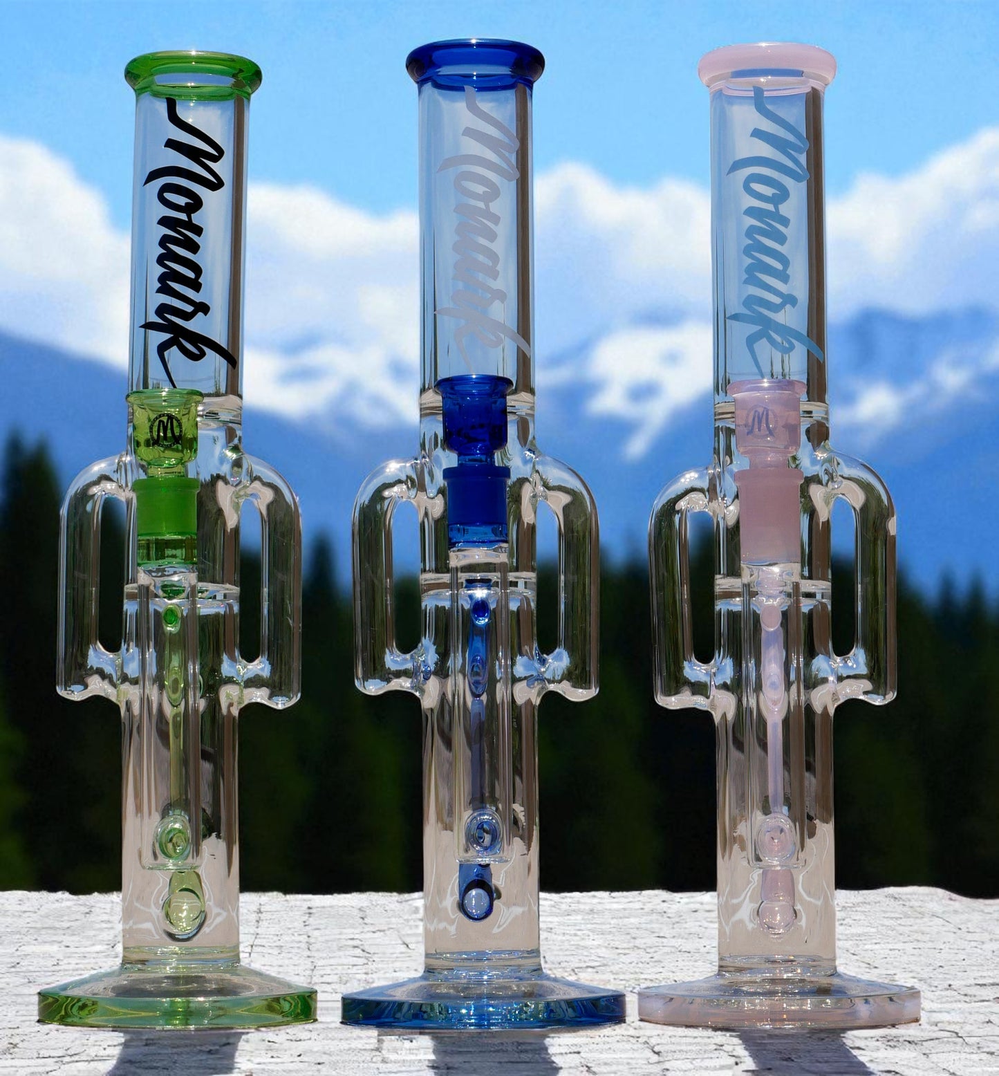 3 PACK 16" 50mm Color Recycler