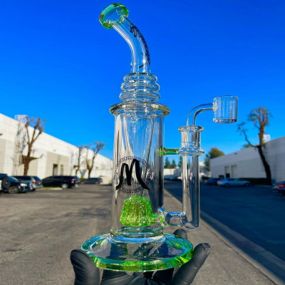 12" Gridded Perc Incycler
